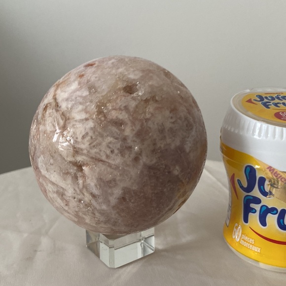 💕 Pink Amethyst Sphere XL - Picture 14 of 15